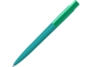 Ручка металлическая шариковая RECYCLED PET PEN PRO K transparent GUM soft-touch (бирюзовый)  (Изображение 1)