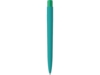 Ручка металлическая шариковая RECYCLED PET PEN PRO K transparent GUM soft-touch (бирюзовый)  (Изображение 2)