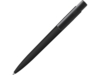 Ручка металлическая шариковая RECYCLED PET PEN PRO K transparent GUM soft-touch (черный)  (Изображение 1)