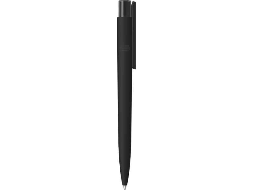 Ручка металлическая шариковая RECYCLED PET PEN PRO K transparent GUM soft-touch (черный)  (Изображение 4)