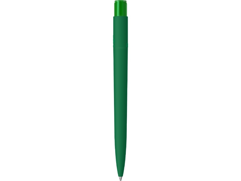 Ручка металлическая шариковая RECYCLED PET PEN PRO K transparent GUM soft-touch (зеленый)  (Изображение 3)