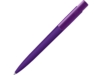 Ручка металлическая шариковая RECYCLED PET PEN PRO K transparent GUM soft-touch (фиолетовый)  (Изображение 1)