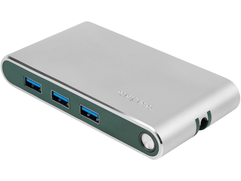 Хаб USB Rombica Type-C Hermes Green (Изображение 1)