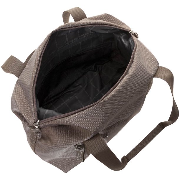 Сумка дорожная MD20 L, серо-коричневая (Изображение 4)