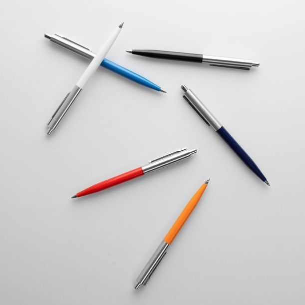 Ручка шариковая Senator Point Metal, ver.2, оранжевая (Изображение 5)