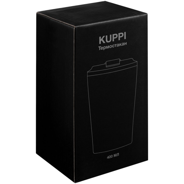 Термостакан Kuppi, черный (Изображение 7)