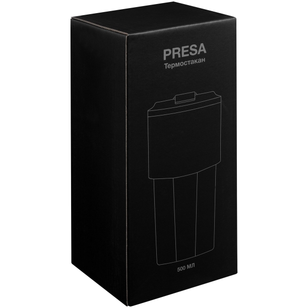 Термостакан Presa, белый (Изображение 7)