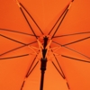 Зонт-трость Undercolor с цветными спицами, оранжевый (Изображение 3)