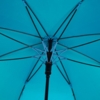 Зонт-трость Undercolor с цветными спицами, бирюзовый (Изображение 3)