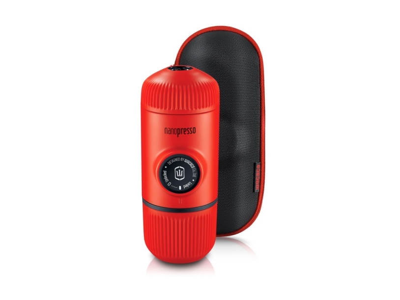 Ручная мини кофемашина Nanopresso Elements (красный)  (Изображение 3)