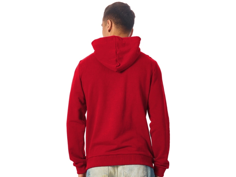 Толстовка с капюшоном Monaco унисекс (красный) 2XL (Изображение 5)