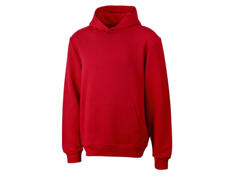 Толстовка с капюшоном Monaco унисекс (красный) 2XL (Изображение 7)
