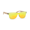 Солнцезащитные очки сплошные (желтый) (Изображение 1)