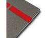 Блокнот А5 SIKAS (серый/красный)  (Изображение 3)