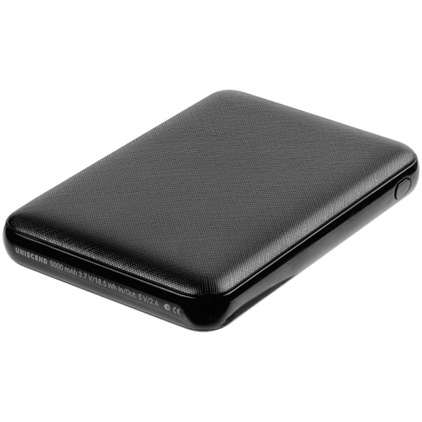 Внешний аккумулятор Uniscend Full Feel Type-C, 5000 мАч, черный (Изображение 5)