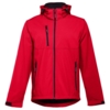 Куртка софтшелл мужская Zagreb, красная, размер XL (Изображение 1)