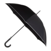 Зонт-трость ROYAL,черный, эпонж, пластик (Изображение 1)