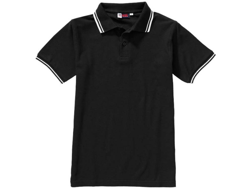 Рубашка поло Erie мужская (черный) 2XL (Изображение 9)