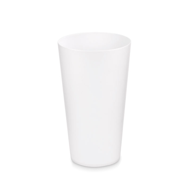 Reusable event cup 500ml (белый) (Изображение 1)