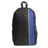 Рюкзак PLUS, чёрный/т.синий, 44 x 26 x 12 см, 100% полиэстер 600D (Изображение 1)