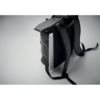 Рюкзак для ноутбука PU Rolltop (черный) (Изображение 3)