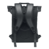 Рюкзак для ноутбука PU Rolltop (черный) (Изображение 4)