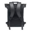 Рюкзак для ноутбука PU Rolltop (черный) (Изображение 4)