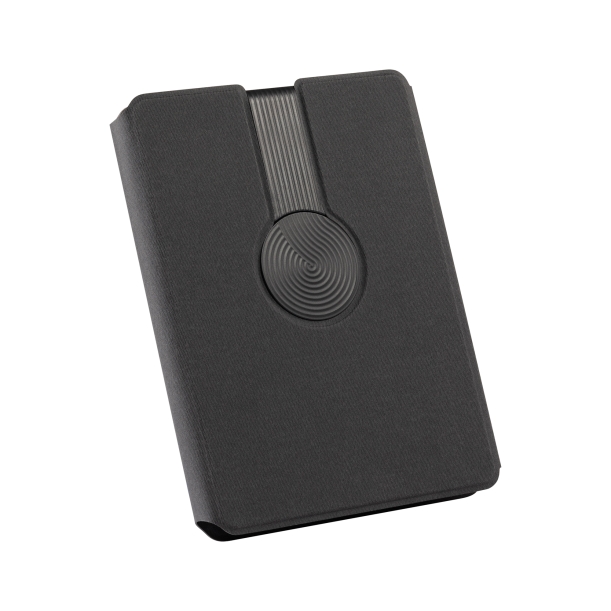 Папка А5 с беспроводным (10W) зарядным устройством 5000 mAh, с MagSafe и блокнотом (черный) (Изображение 1)