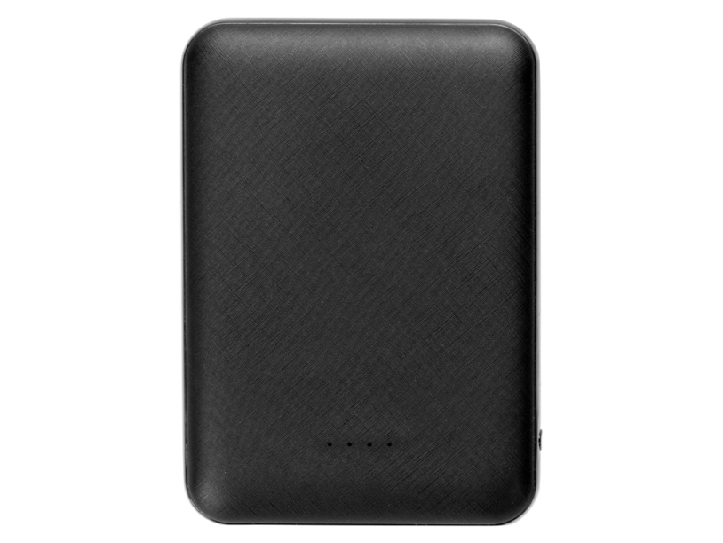 Портативное зарядное устройствоGrind, 5000 mAh, черный (Изображение 5)