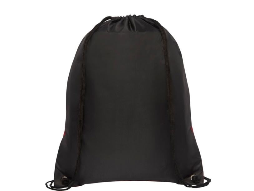 Складной рюкзак со шнурком Coss, heather dark red (Изображение 4)