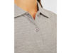 Рубашка-поло Prince женская (серый меланж) M (Изображение 9)
