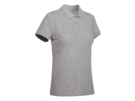 Рубашка-поло Prince женская (серый меланж) 2XL