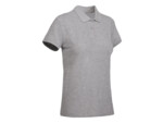 Рубашка-поло Prince женская (серый меланж) 3XL