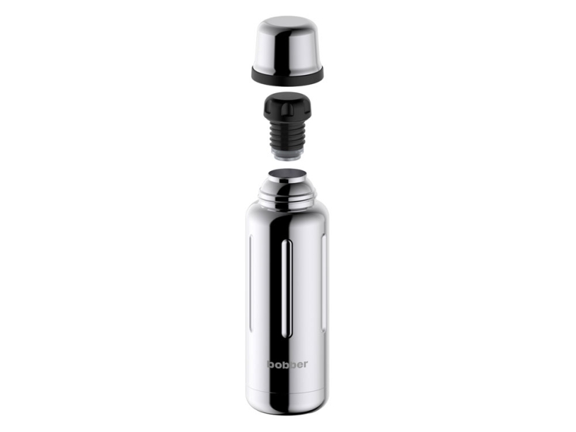 Вакуумный термос Flask, 470 мл (серебристый) 470 мл (Изображение 3)