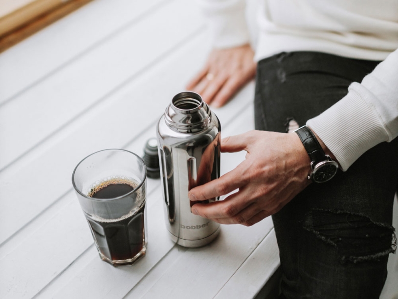 Вакуумный термос Flask, 470 мл (серебристый) 470 мл (Изображение 7)