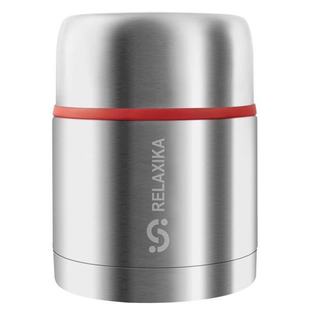 Термос для еды Relaxika 500, стальной (Изображение 1)