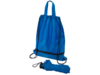 Зонт Picau из переработанного пластика в сумочке (синий)  (Изображение 9)