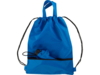 Зонт Picau из переработанного пластика в сумочке (синий)  (Изображение 10)