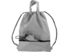 Зонт Picau из переработанного пластика в сумочке (серый)  (Изображение 10)
