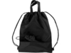 Зонт Picau из переработанного пластика в сумочке (черный)  (Изображение 10)