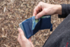 Кошелек с держателем для карт C-Secure RFID, голубой (Изображение 6)