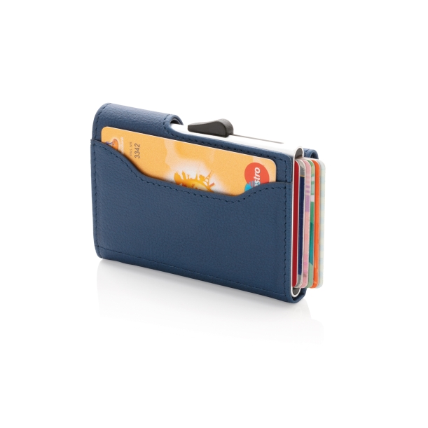 Кошелек с держателем для карт C-Secure RFID, голубой (Изображение 10)