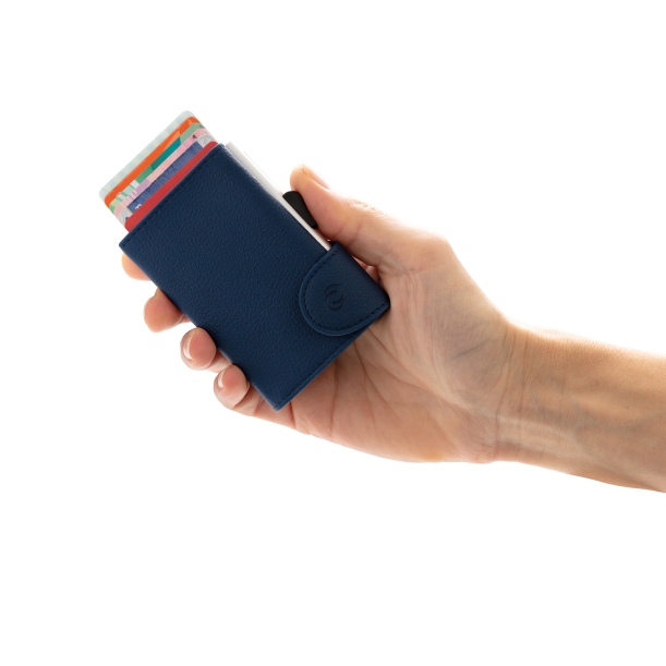 Кошелек с держателем для карт C-Secure RFID, голубой (Изображение 11)