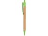 Ручка шариковая бамбуковая STOA (бежевый/зеленое яблоко)  (Изображение 2)