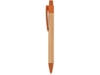 Ручка шариковая бамбуковая STOA (бежевый/оранжевый)  (Изображение 2)