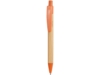 Ручка шариковая бамбуковая STOA (бежевый/оранжевый)  (Изображение 3)