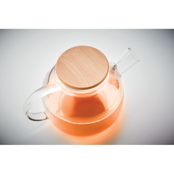 Чайник заварочный 850ml (прозрачный) (Изображение 3)