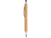 Ручка шариковая бамбуковая PAMPA (синий)  (Изображение 2)