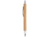 Ручка шариковая бамбуковая PAMPA (белый)  (Изображение 2)