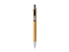 Ручка шариковая DAVOS из бамбука, бежевый (Изображение 5)